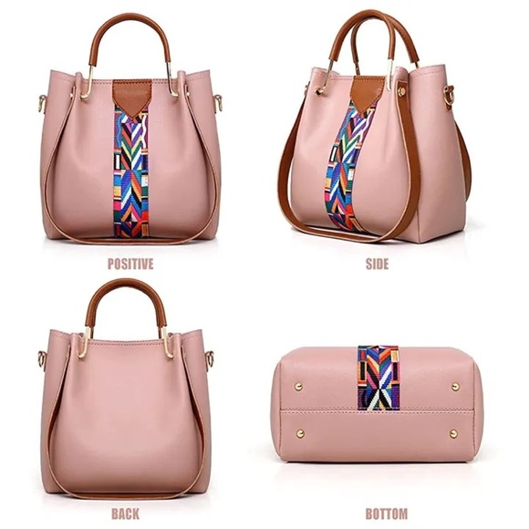 4 pc Chic Handbag Set - Picture 7 of 8